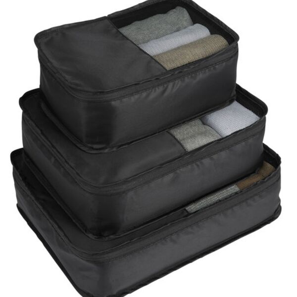 3pc Travel Packing Cube Set Thumbnail