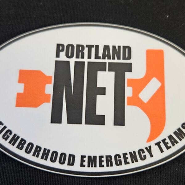 PortlandNET 4" Oval Decal Thumbnail