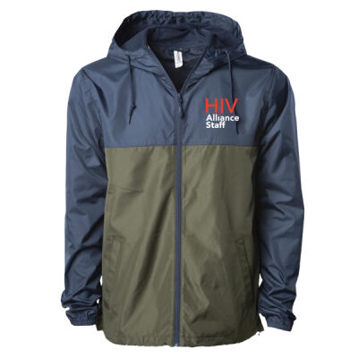 Men's Lightweight Windbreaker Full-Zip Jacket Thumbnail