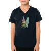 2156 Toddler Fine Jersey V-Neck T-Shirt Thumbnail