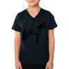 2156 Toddler Fine Jersey V-Neck T-Shirt Thumbnail