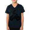 2156 Toddler Fine Jersey V-Neck T-Shirt Thumbnail