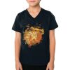 2156 Toddler Fine Jersey V-Neck T-Shirt Thumbnail
