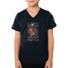 2156 Toddler Fine Jersey V-Neck T-Shirt Thumbnail