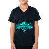 2156 Toddler Fine Jersey V-Neck T-Shirt Thumbnail