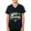 2156 Toddler Fine Jersey V-Neck T-Shirt Thumbnail
