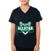 2156 Toddler Fine Jersey V-Neck T-Shirt Thumbnail