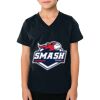 2156 Toddler Fine Jersey V-Neck T-Shirt Thumbnail