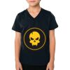 2156 Toddler Fine Jersey V-Neck T-Shirt Thumbnail