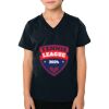 2156 Toddler Fine Jersey V-Neck T-Shirt Thumbnail