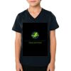 2156 Toddler Fine Jersey V-Neck T-Shirt Thumbnail