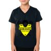2156 Toddler Fine Jersey V-Neck T-Shirt Thumbnail