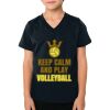 2156 Toddler Fine Jersey V-Neck T-Shirt Thumbnail