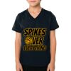 2156 Toddler Fine Jersey V-Neck T-Shirt Thumbnail