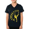 2156 Toddler Fine Jersey V-Neck T-Shirt Thumbnail